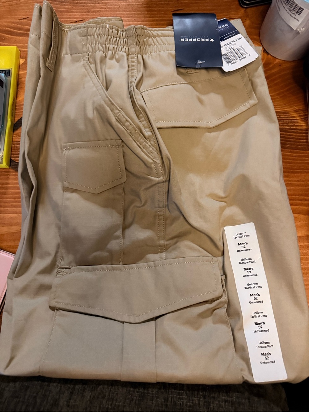 Propper Men's Cargo Pants - Tan Tactical Utility
